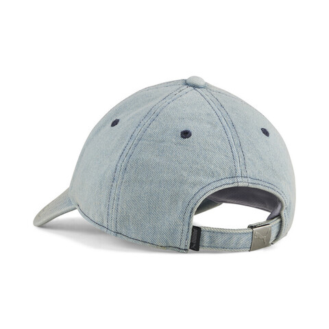 puma彪马2026中性中性-WARDROBE ESS METAL Dad Ca-浅蓝色弯沿帽02596807