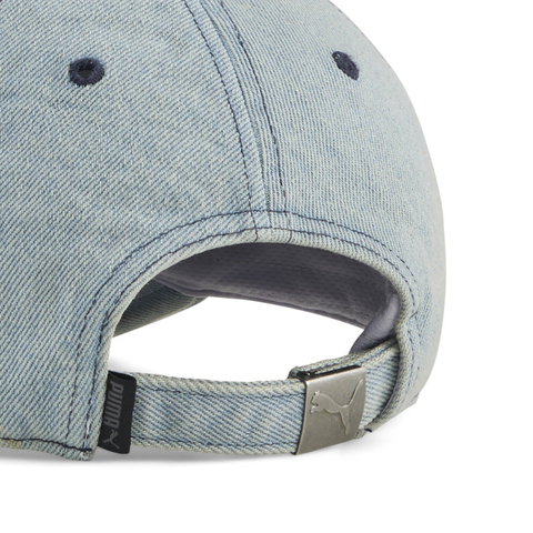 puma彪马2026中性中性-WARDROBE ESS METAL Dad Ca-浅蓝色弯沿帽02596807