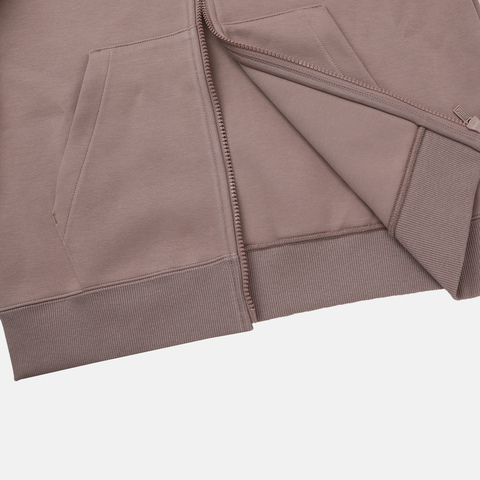 puma彪马2026女子女子-PRIME ESS FZ Hoodie DK W-砂岩棕针织连帽外套63138788