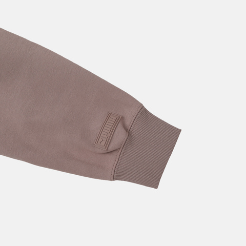 puma彪马2026女子女子-PRIME ESS FZ Hoodie DK W-砂岩棕针织连帽外套63138788