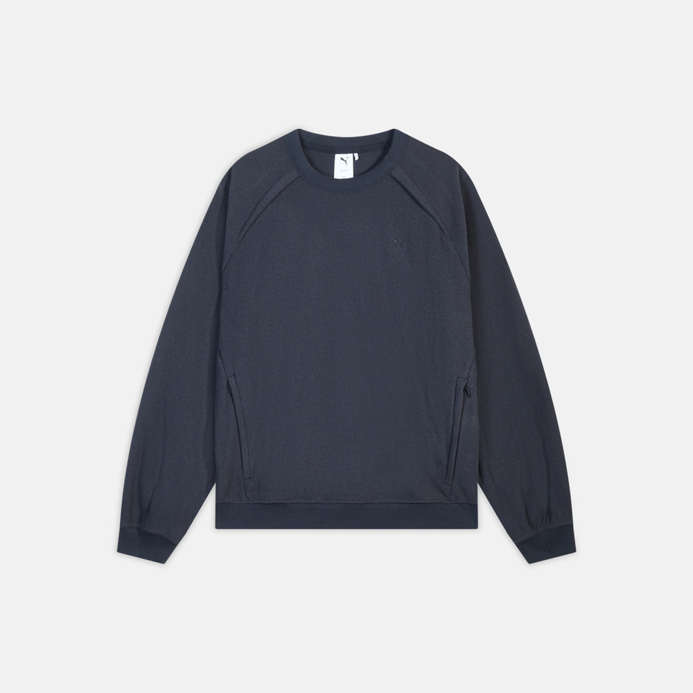 puma彪马2026中性中性-FUTURE 0FF1CE CREW-海军蓝针织无帽卫衣63623916