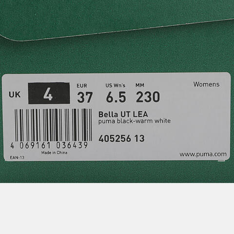 puma彪马2026中性中性-Bella UT LEA-黑色-暖白Bella40525613