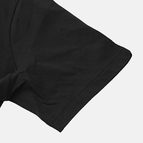 puma彪马2026男子男子-ESS METALLIC No.1 Logo Te-黑色针织无领短T69444801