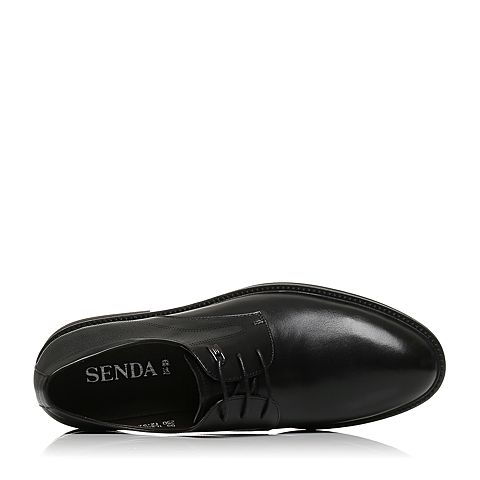 Senda/森达秋季专柜同款英伦舒适牛皮商务男鞋1LX02CM7