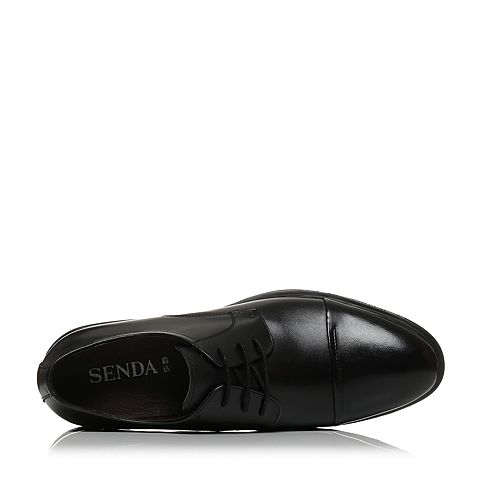 Senda/森达秋季专柜同款时尚英伦舒适商务正装男鞋V2R07CM7