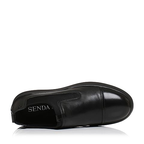Senda/森达冬季专柜同款时尚简约舒适男休闲鞋2PC30DM7