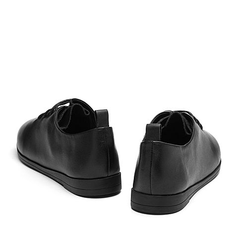森达春季新款专柜同款舒适平底女休闲皮鞋VTS20AM9