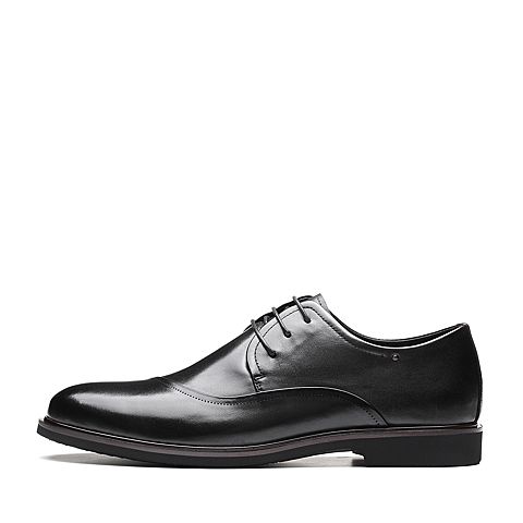 森达春季新款专柜同款英伦绅士商务男鞋婚鞋1DU23AM9