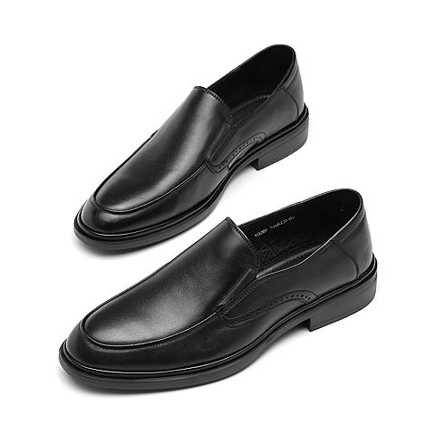 森达秋季新款专柜同款一脚蹬简约商务男鞋V6201CM9