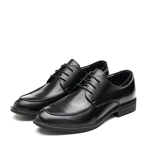 森达秋季新款专柜同款青年正装系带商务男鞋V1S18CM9