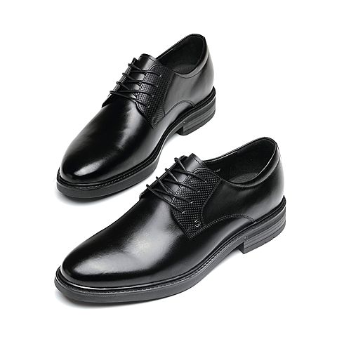 森达冬季新款专柜同款英伦青年舒适商务男鞋V1A01DM9