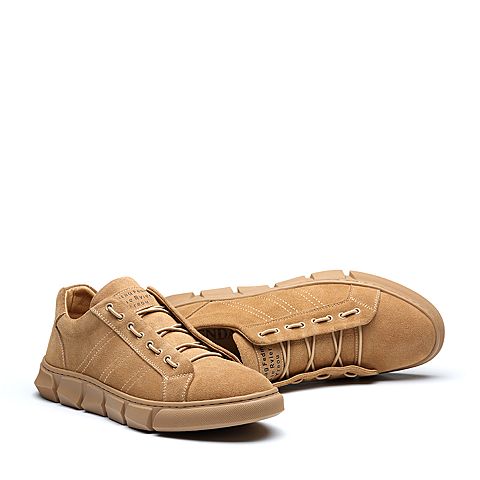 森达2020春季新款专柜同款韩版户外舒适男休闲鞋1DK15AM0