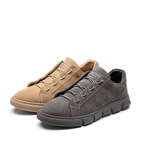 森达2020春季新款专柜同款韩版户外舒适男休闲鞋1DK15AM0