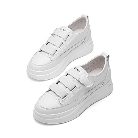 森达2020春季新款专柜同款韩版青年厚底女休闲鞋3TD12AM0