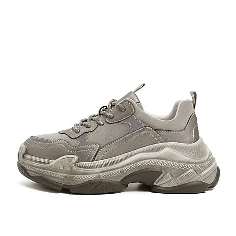 森达2020春季新款韩版运动风舒适休闲厚底女旅游老爹鞋Z1922AM0