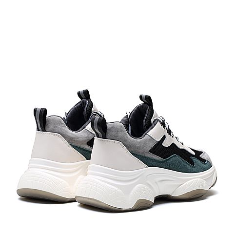 森达2020春季新品厚底撞色ins潮休闲智熏老爹鞋街拍女3TS02AM0