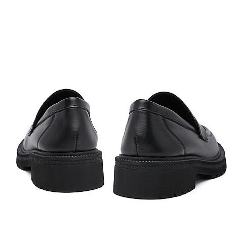 森达2020春季新款简约青年户外休闲方跟女单鞋ZLFX3AM0