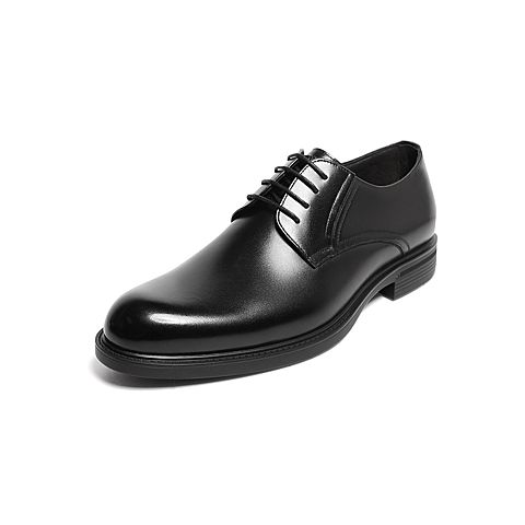 森达2020秋季新款专柜同款英伦时尚舒适商务男皮鞋1LU25CM0