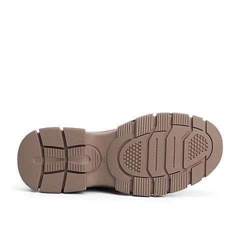 森达2020冬季新款专柜同款韩版户外休闲女旅游短靴4VE02DD0