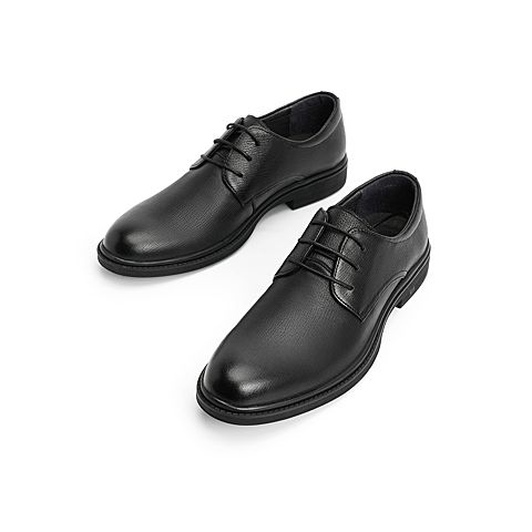 森达2021秋季新款商场同款通勤方跟商务正装男鞋1VN06CM1