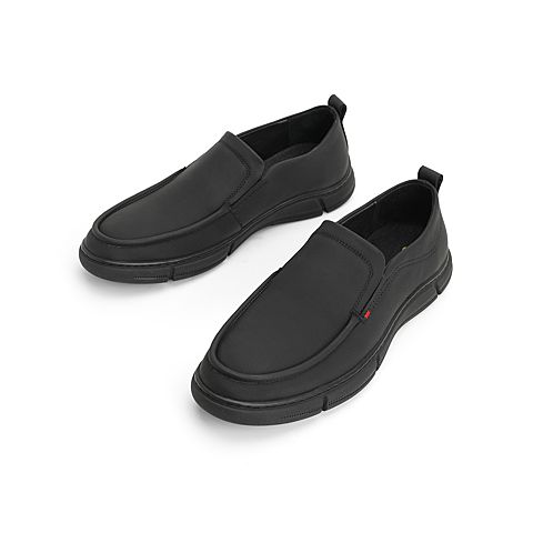 森达2021秋季新款商场同款一脚蹬平跟男休闲鞋乐福鞋1VZ06CM1