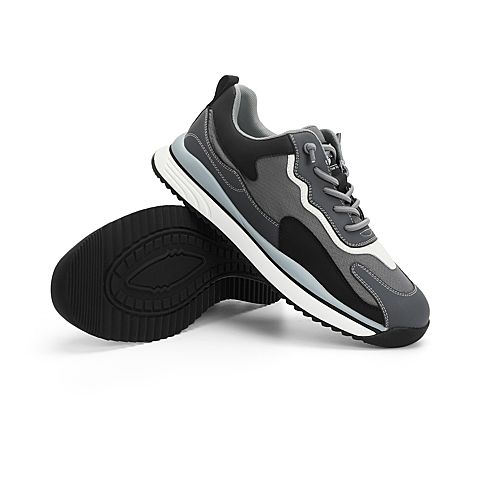 森达2021秋季新款时尚运动风潮流户外男休闲鞋Z0432CM1