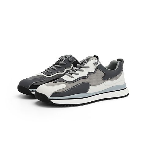 森达2021秋季新款时尚运动风潮流户外男休闲鞋Z0432CM1