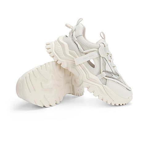 森达2021夏季新款商场同款休闲潮流厚底运动风女老爹鞋4FA01BM1