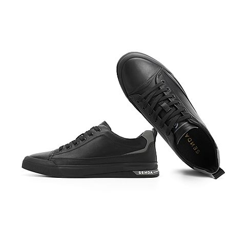 森达2021秋季新款户外青年韩版运动休闲男板鞋Z0423CM1