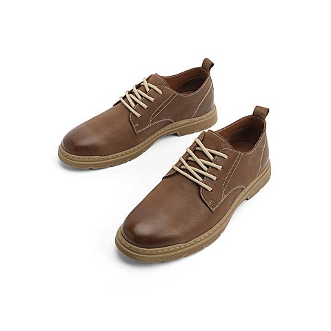 森达2021秋季新款户外旅游舒适平底男休闲鞋Z0427CM1