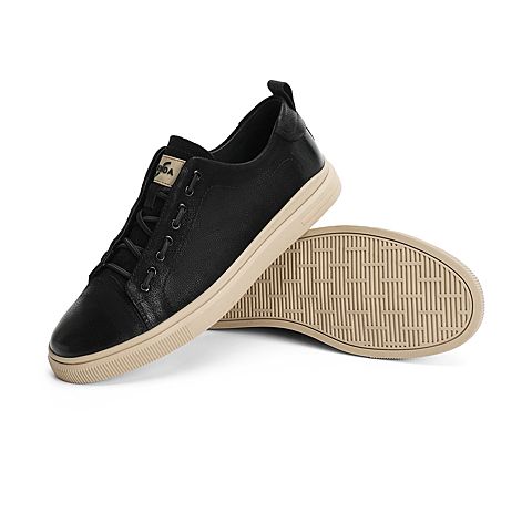 森达2021秋季新款时尚潮流青年旅游平跟男休闲板鞋Z0512CM1