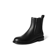 森达2021冬季新款时尚潮流显瘦舒适休闲女切尔西短靴Z0725DD1