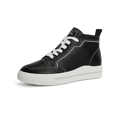 森达2021冬季新款韩版潮流青年户外女休闲鞋板鞋Z0720DM1