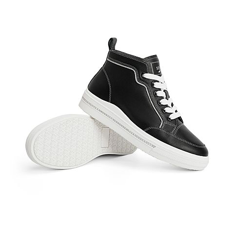 森达2021冬季新款韩版潮流青年户外女休闲鞋板鞋Z0720DM1