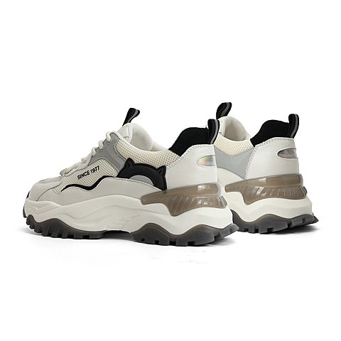 森达2021秋季新款商场同款户外运动风厚底休闲女老爹鞋3PW01CM1