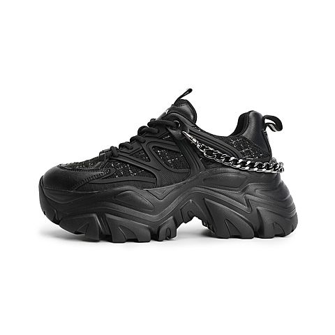 森达2022春季新款户外运动风厚底休闲旅游女老爹鞋Z0929AM2