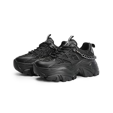 森达2022春季新款户外运动风厚底休闲旅游女老爹鞋Z0929AM2