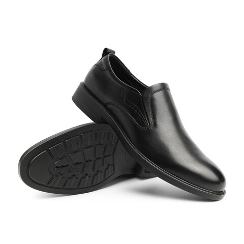 森达简约商务正装鞋男2022春季新款一脚蹬通勤舒适皮鞋ZY224AM2