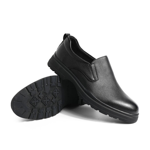 森达时尚休闲皮鞋男2022冬季新款商场同款一脚蹬舒适单鞋1EE02DM2