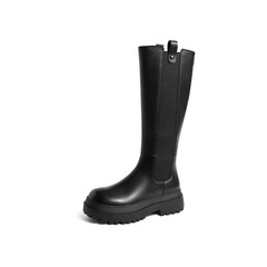 森达时尚骑士靴女2022冬季新款商场同款气质显瘦长筒靴4OH70DG2