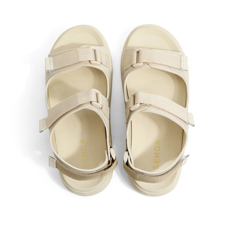 森达运动凉鞋女2023夏新商场同款舒适厚底休闲沙滩SLK01BL3