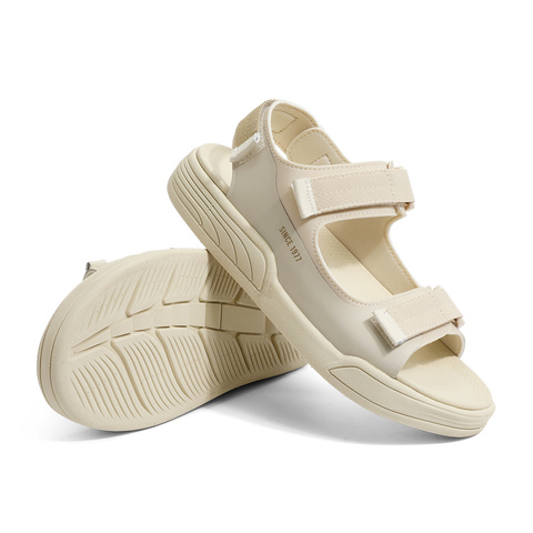 森达运动凉鞋女2023夏新商场同款舒适厚底休闲沙滩SLK01BL3