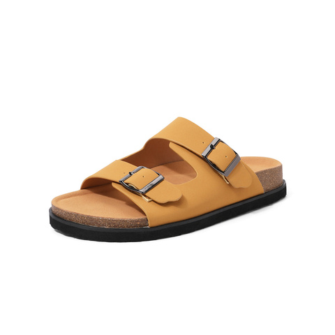 森达舒适凉鞋女春沙滩户外皮带扣勃肯凉拖鞋WPZ25BT3