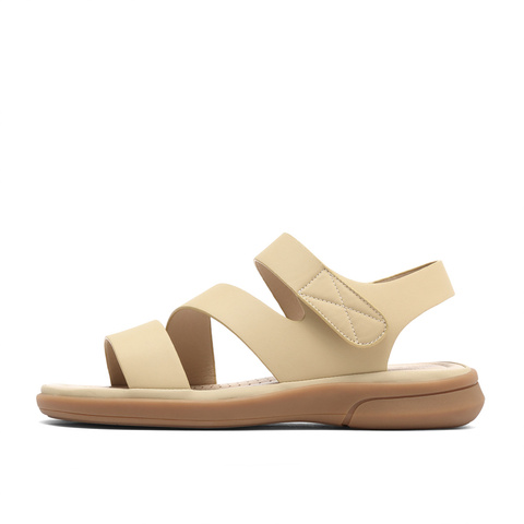 森达户外凉鞋女夏季舒适行走女士鞋平底沙滩ZTB51BL4