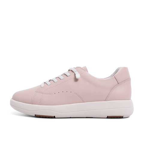 森达板鞋女春商场同款潮流厚底小白鞋4AJ20CM3