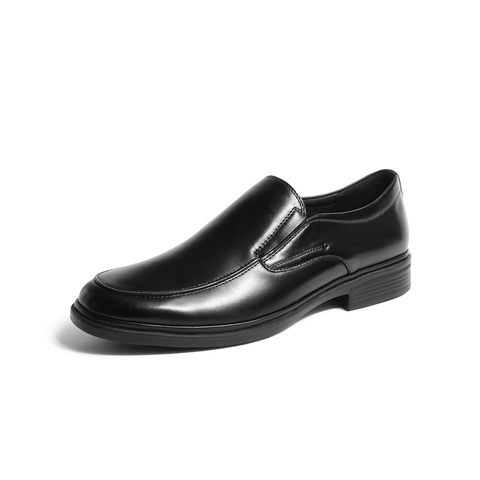 森达简约正装皮鞋男秋季商场同款一脚蹬商务鞋V9O25CM3