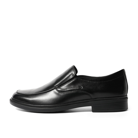 森达简约正装皮鞋男秋季商场同款一脚蹬商务鞋V9O25CM3