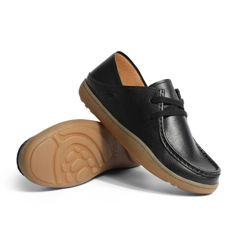 森达简约休闲皮鞋女2023秋季新款商场同款学院风单鞋4CFE2CM3