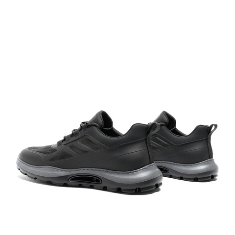 森达户外健步鞋男2024春季新款商场同款运动风厚底休闲鞋1LW01AM4