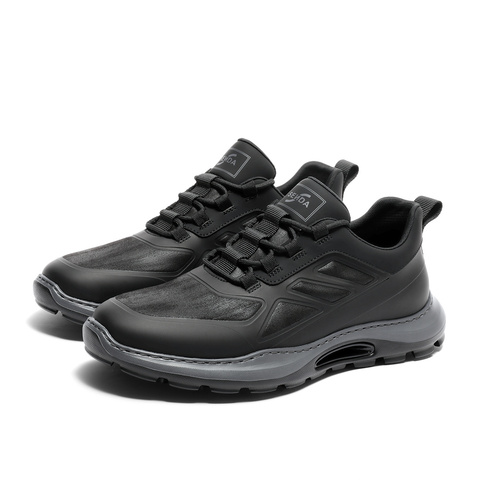 森达户外健步鞋男2024春季新款商场同款运动风厚底休闲鞋1LW01AM4